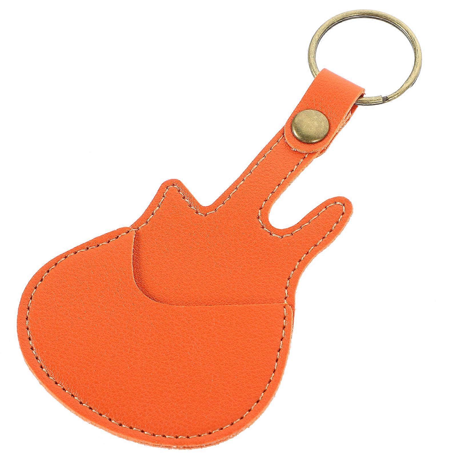 Key Chain Guitar Holder Organizer Practical Design Musical Instruments Accessories Rectangular 1Pack