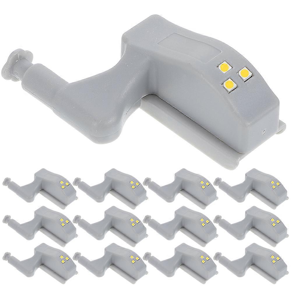 Led Cabinet Lights Motion Activated Kitchen 4.85X4CM Grey Color Hinge Design 20Pcs