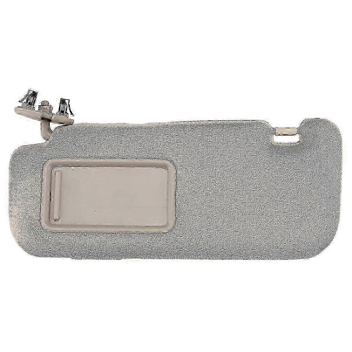 2013-2007 Toyota Auris Corolla Left Side Driver Sun Visor featuring a Rearview Mirror