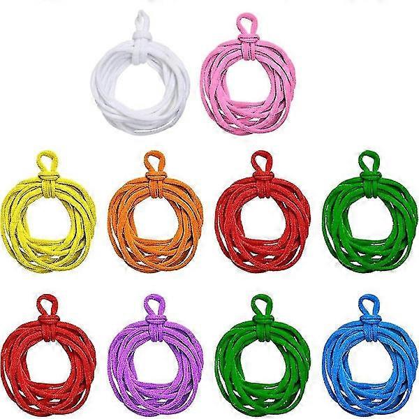 96 Stück Loom Coaster Loops Weben Craft Loops Multi Colors für DIY