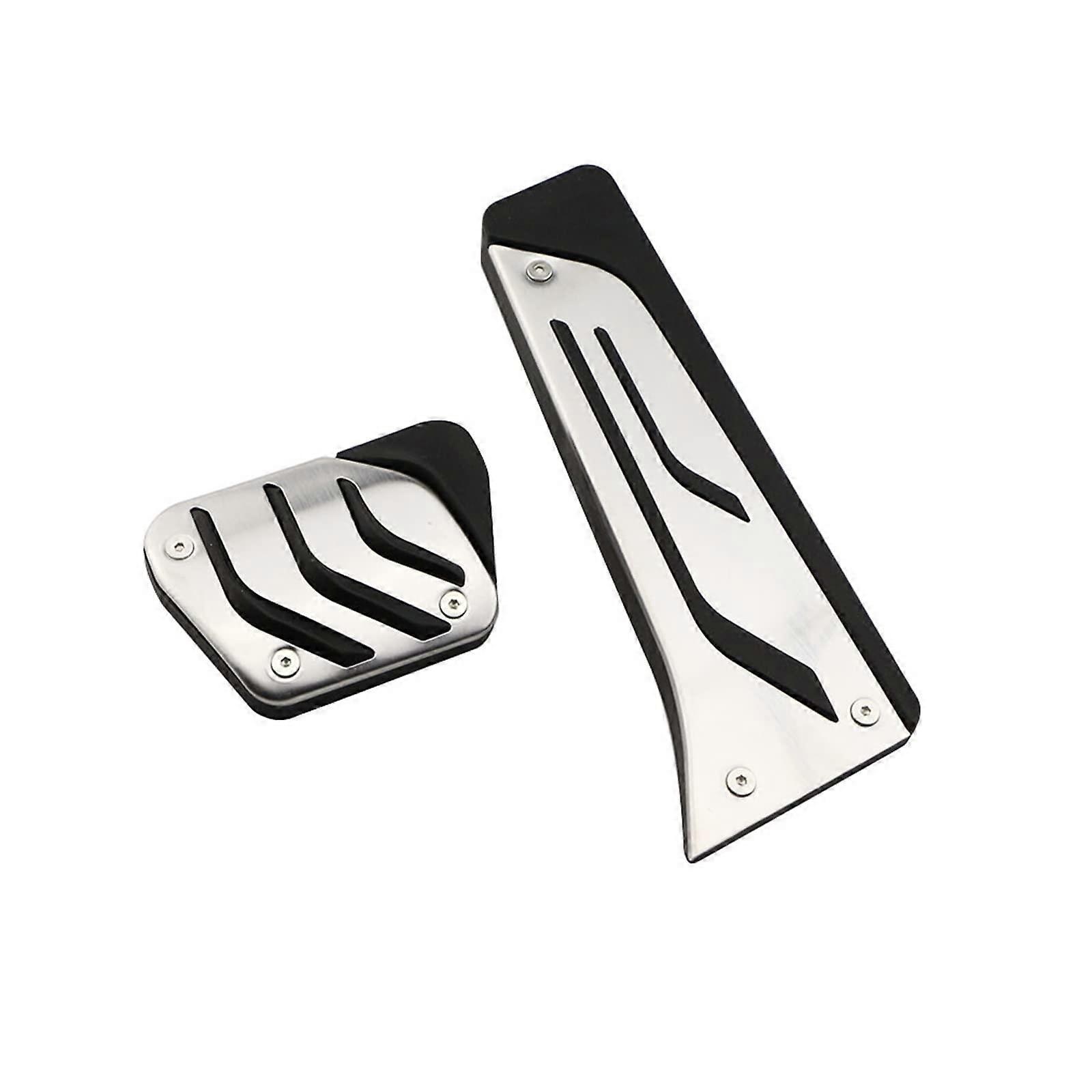 Pedal Cover For X3 For X4 For X5 For X6 5/3/7 Series F30 F32 F34 F10 F11 AT MT Auto Stainless Steel Gas Pedal Pedal Caps (AT)