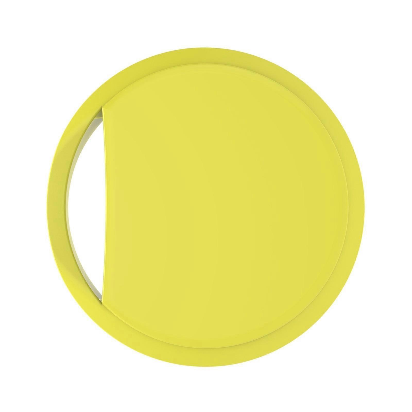 Portable Positioning Finder Mini Trackers Anti Lost Key Locator Item Trackers with Sound Alart for Phone App  Yellow