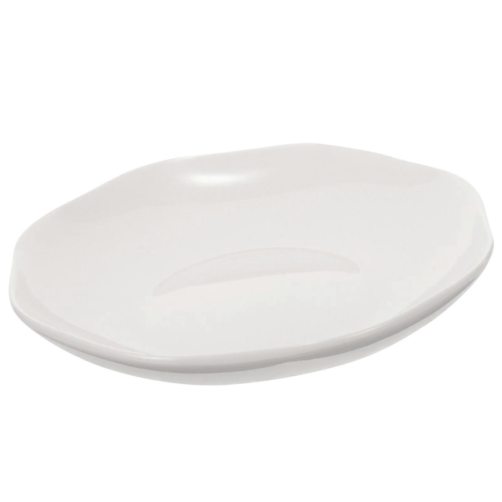 Deep Table Plate Ceramic Appetizer Serving Plate Bone China Material Lunch Special Occasions 6 Inch 1Set