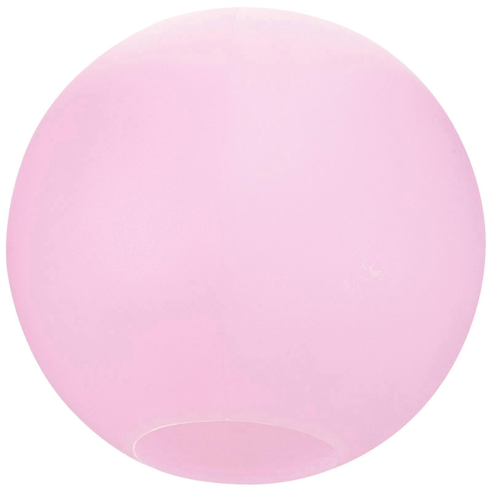 Pink Acrylic Lamp Shade Ball Shape for Outdoor Use with Creative Style Design Fits Pendant Lights