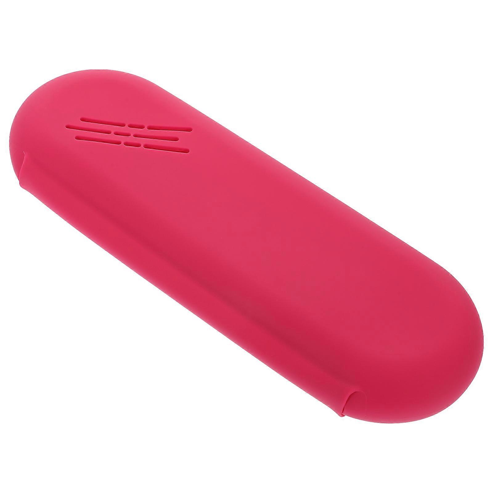 Travel Brush Holder Waterproof Silicone for Makeup Products 1Set