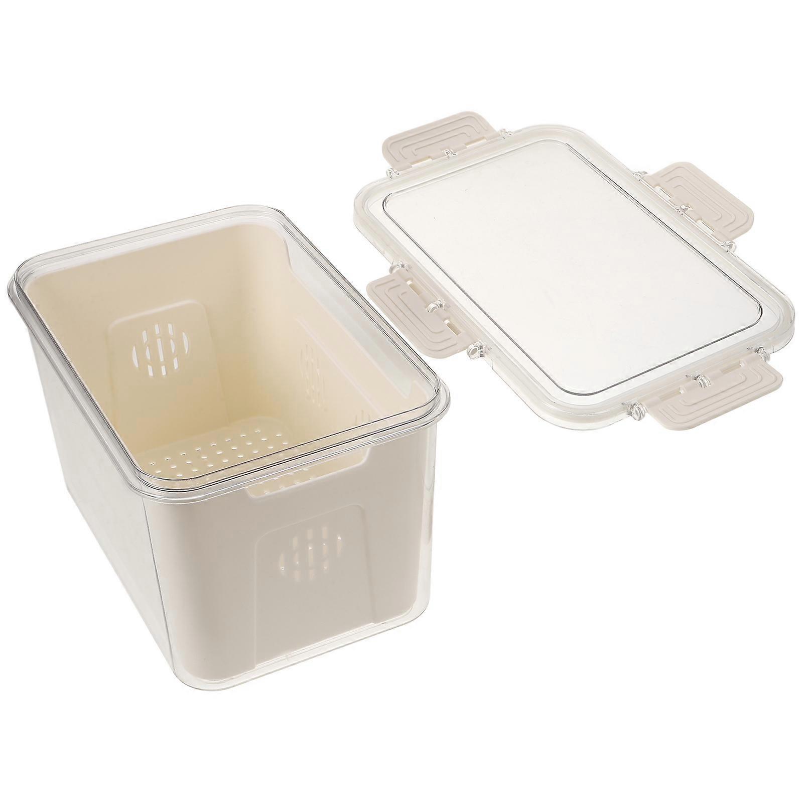Kitchen Storage Box for Refrigerator Fruit and Food 1 Set Organizer Bin