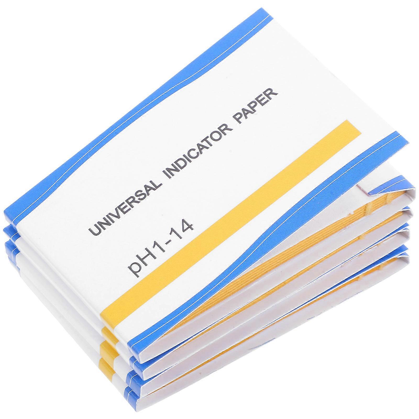 Accurate Ph Test Strips for Water Soil Cosmetics and Aquarium Testing Supplies 4Pcs