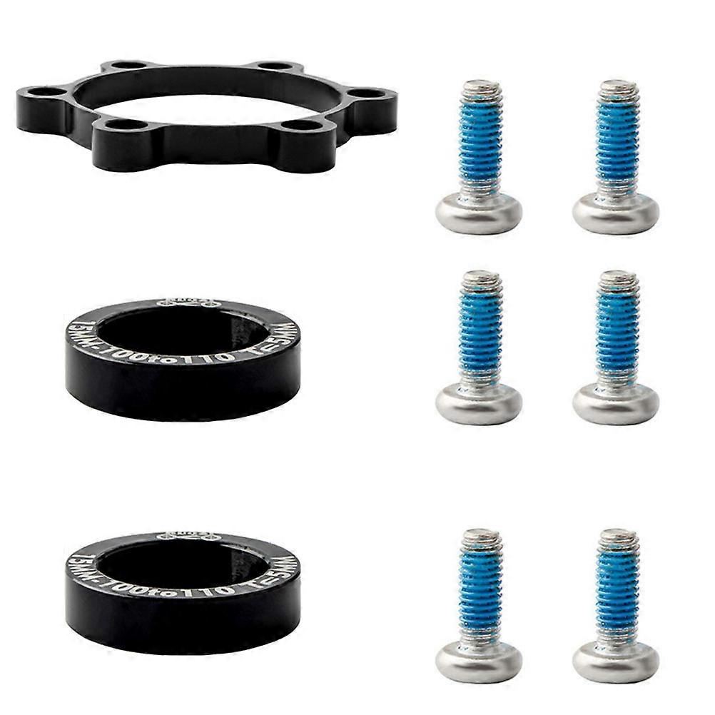 Bike Front Hub Adapter Strong Locking Force 9Pcs