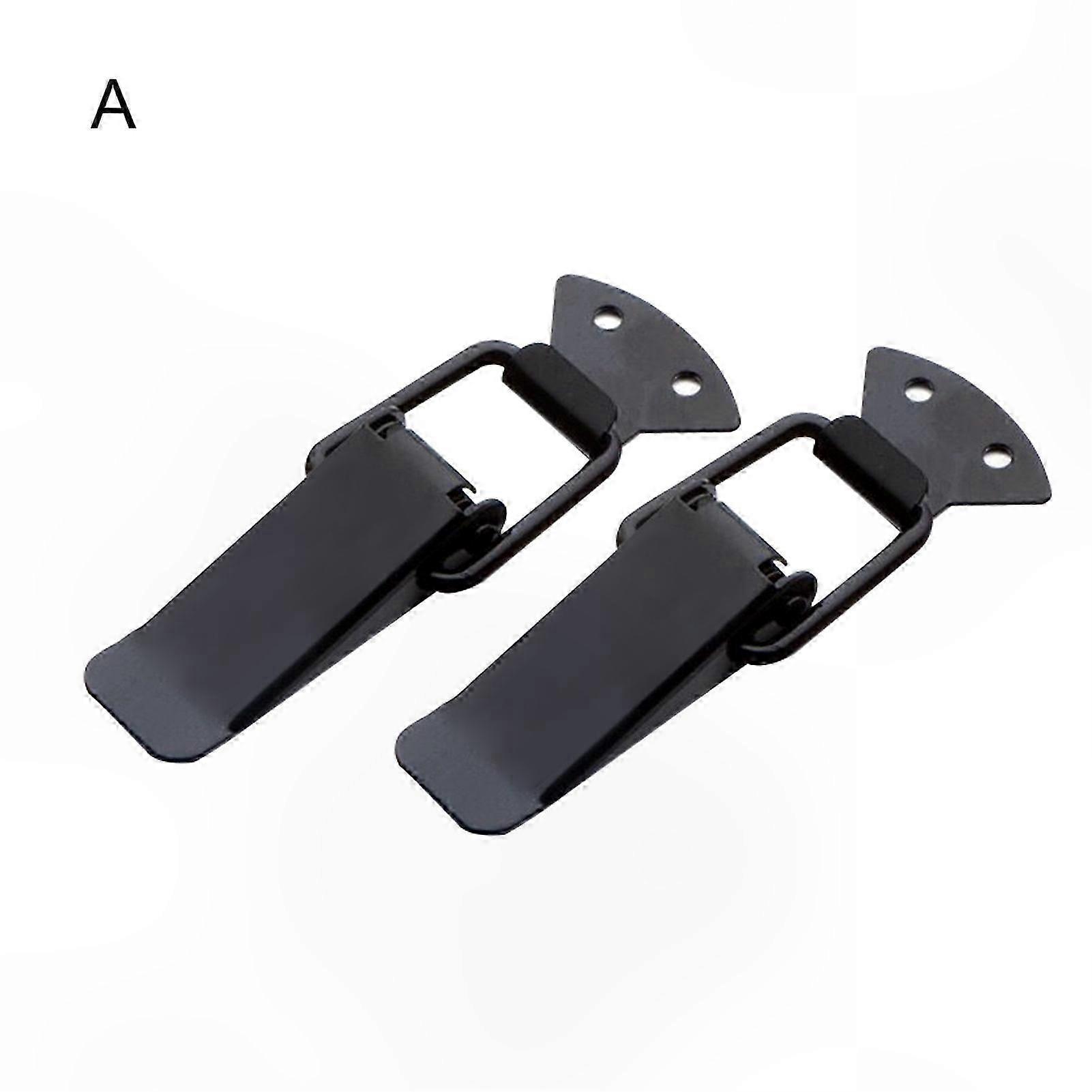 2-Pack Quick Release Bumper Hook Buckles, Metal Trunk Lock Clips for Vehicle Modification