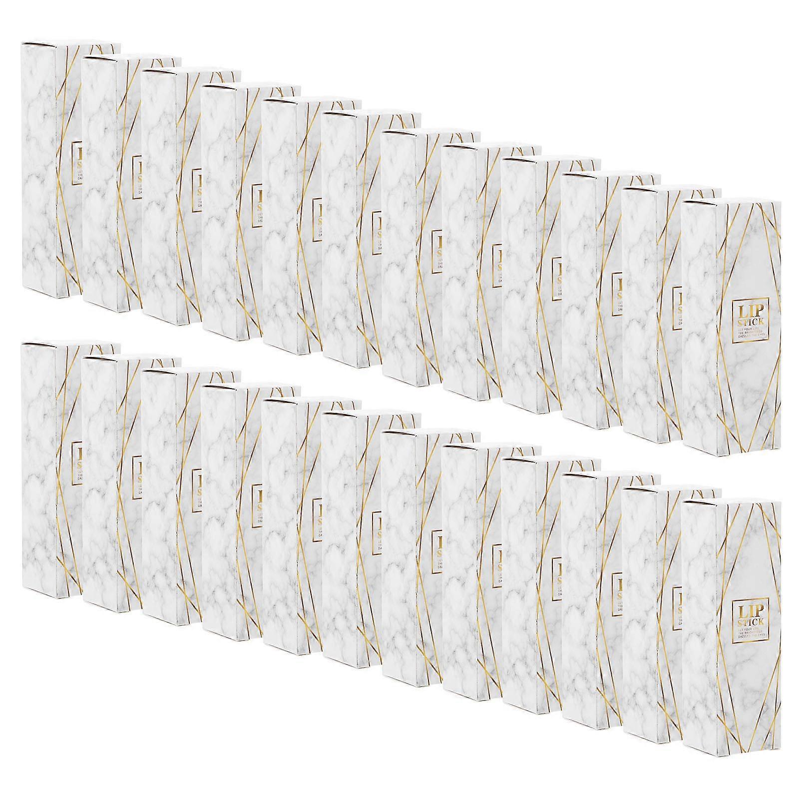 Lipstick Wrapping Box 60Pcs Elegant Storage For Lip Balm Enthusiasts 2.5X2.5Cm Versatile Use