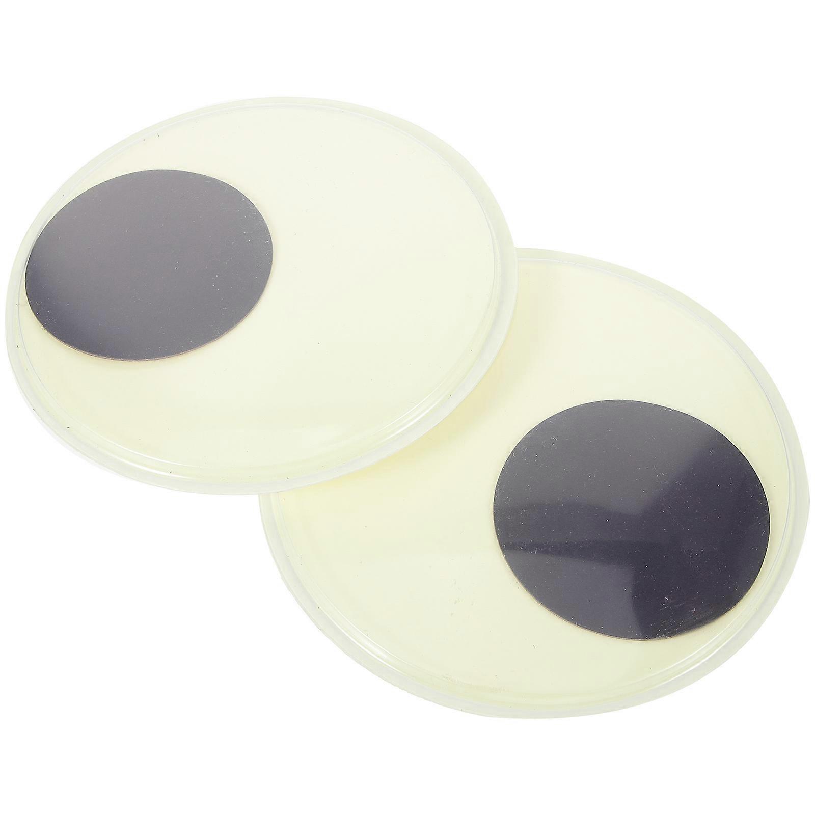 Glowing Eyes 2Pcs Doll Making Supplies For Night Use Multi Color Delicate Plastic DIY Crafts
