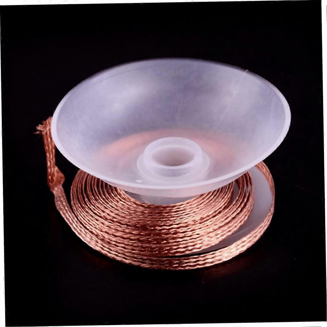 1.5m 3.5mm Solder Wick, Desoldering Braid, Multi-Purpose Solder Removal Wire for Electrical Repairs, High-Efficiency Soldering Tool