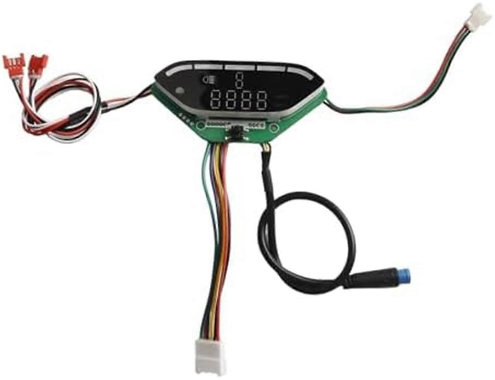 Display Controller E9T Electric Scooter 17A 36V 350W Dashboard Meter Replacement E Scooter Control Cable