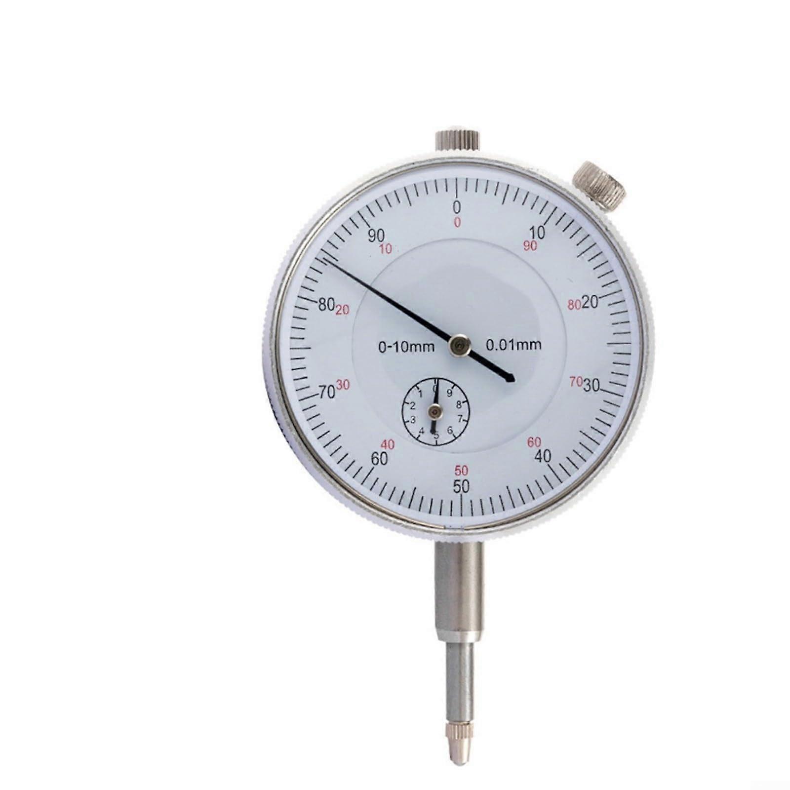 Dial Gauge Test Set in industrial quality with strong magnetic base, 60 kg holding force, measuring tool, 0–10 mm for engineering (dial gauge)