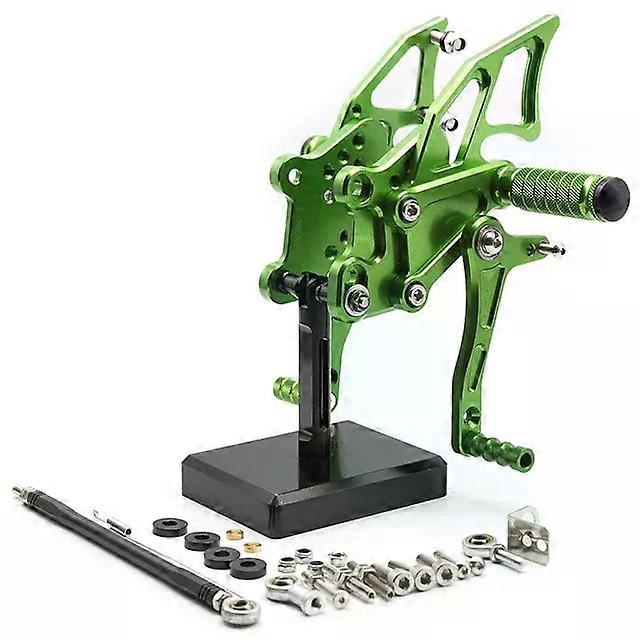 Fit For KAWASAKI NINJA 300 250 2013 2014 2015 2016 17 CNC Aluminum Alloy Motorcycle Rearset Footrest Footpeg Pedal Foot peg Rear Set