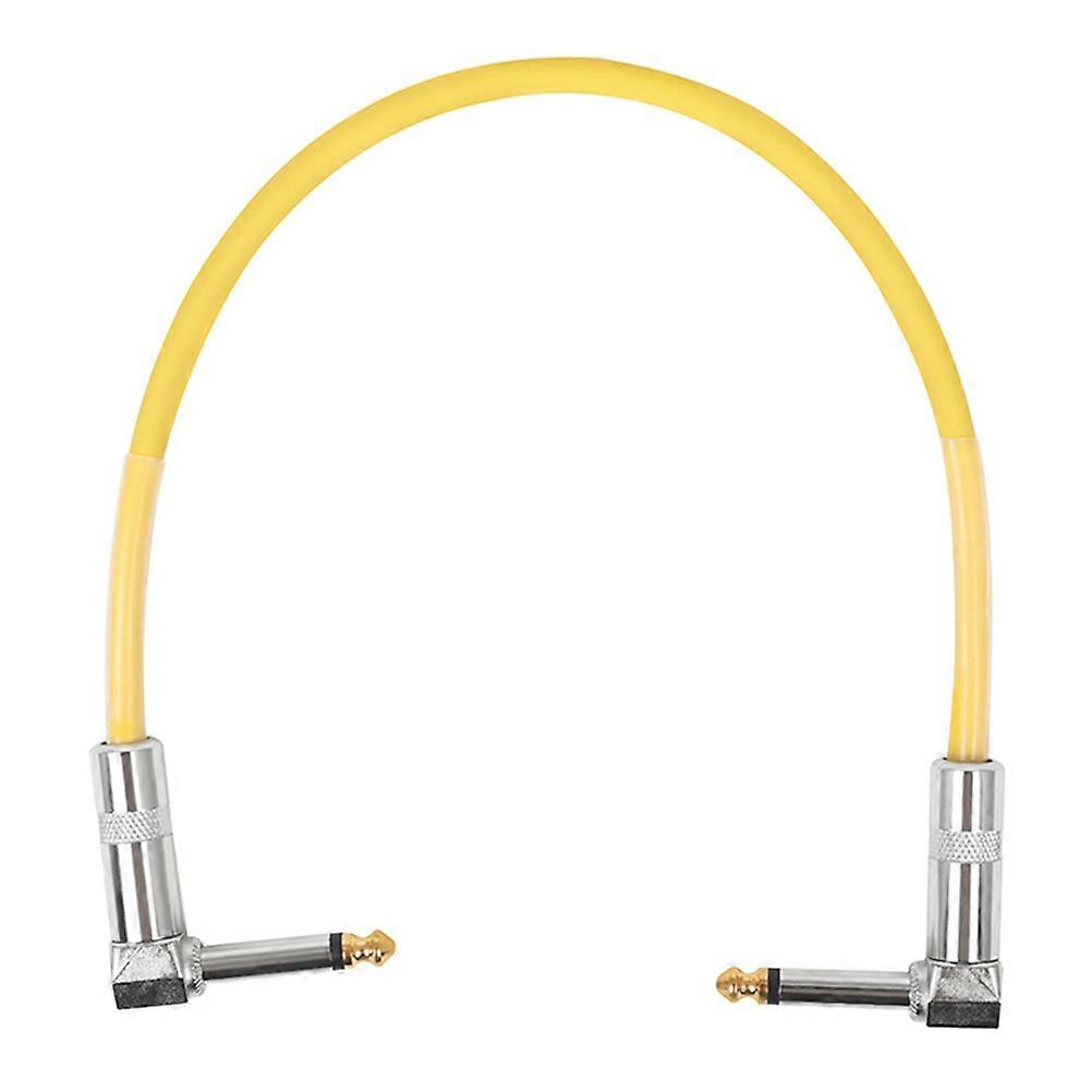 Guitar Sound Instrument Connection Cable Patch Cable for Guitar Pedals Stable Connection Performance Various Occasions 1Pcs