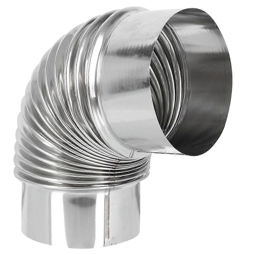 Metal Flue For Wood Stove Gas Piping Elbow Structure 15.00X15.00X7.00CM 1Set