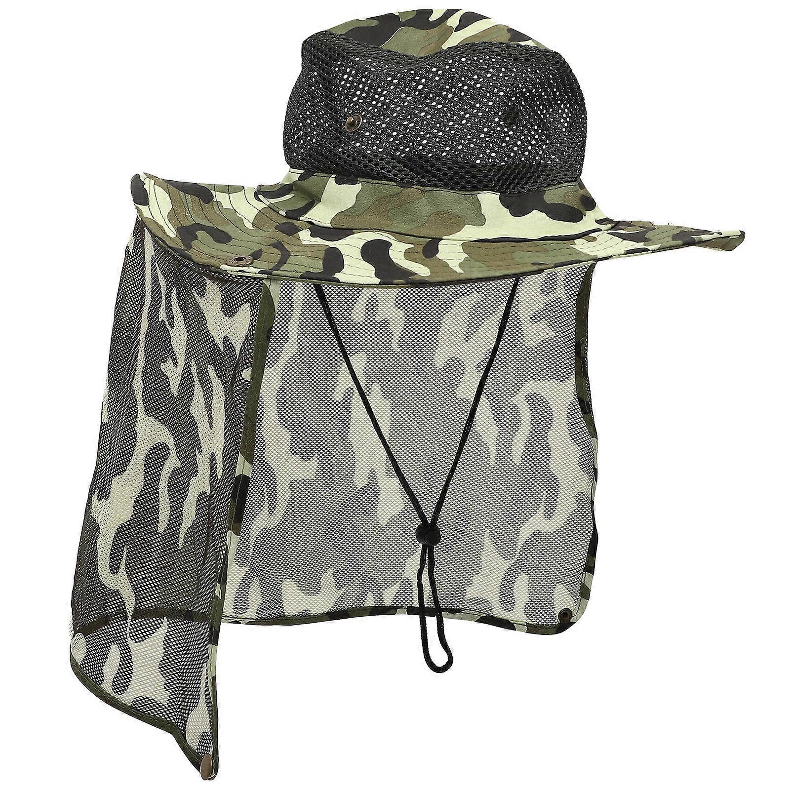 Camouflage Sun Shade Hat for Outdoor Use Sun Visor Hat Women Men