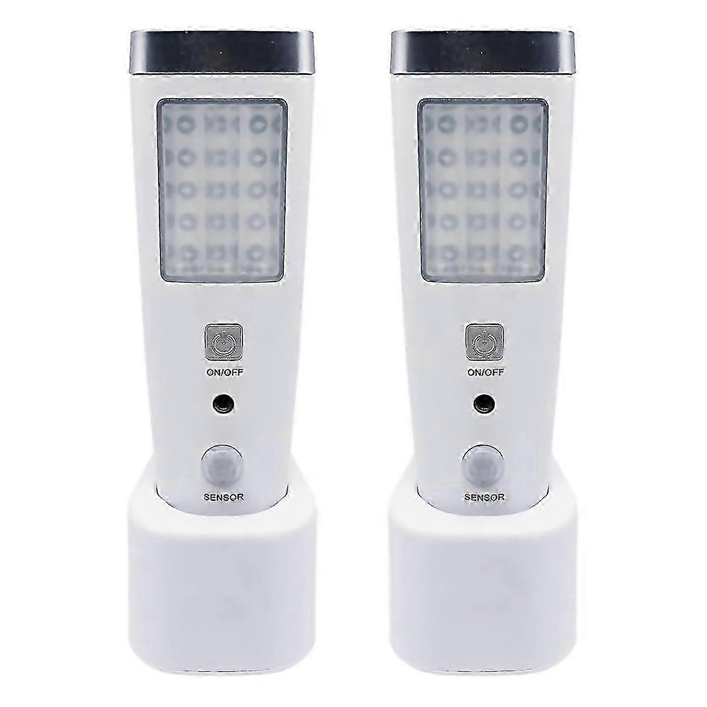 4 In 1 Motion Sensor Wall Light Power Off Led Night Light Flashlight Rechargeable Emergency Flashlig