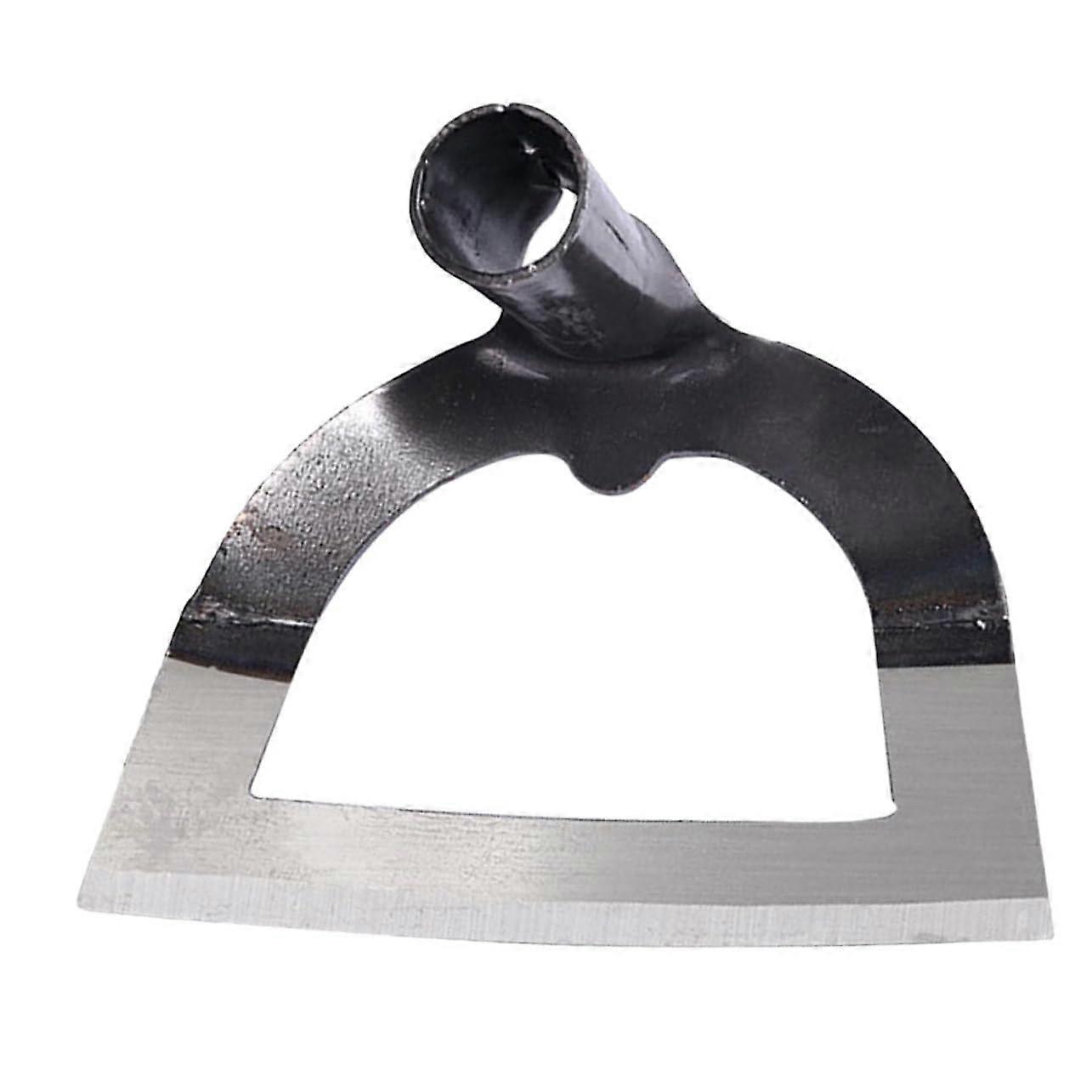 Garden hoe, rust performance tool for weeding, loosening, and planting.