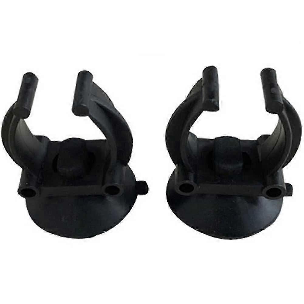 10個ブラックアクアリウムヒーターサクションカップ魚タンク加熱ロッド用