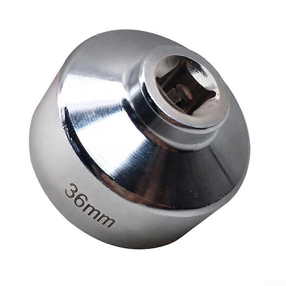 36mm wrench for oil filter cap, 6point design with lowprofile access for quick removal of cartridge filters