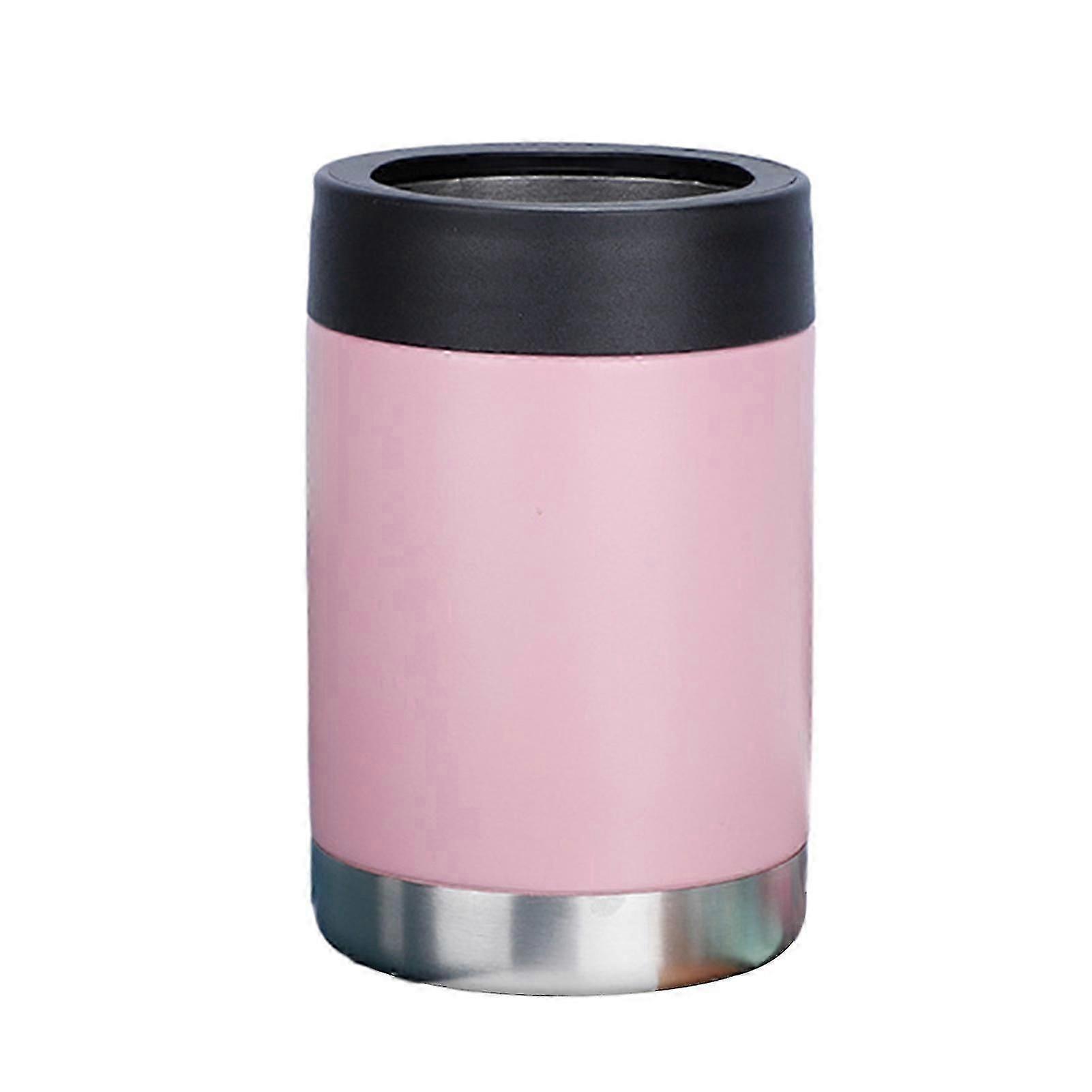 Cooler Jar Versatile Stainless Steel Can Cooler Durable Beverages Soda Can Cooler Jar for Home Outdoor KAESI