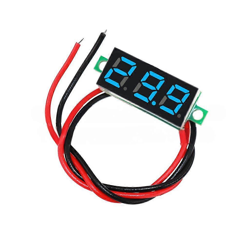 Digital Voltmeter 2.5-40V High Precision LED Display Voltage Meter For Multiple Uses