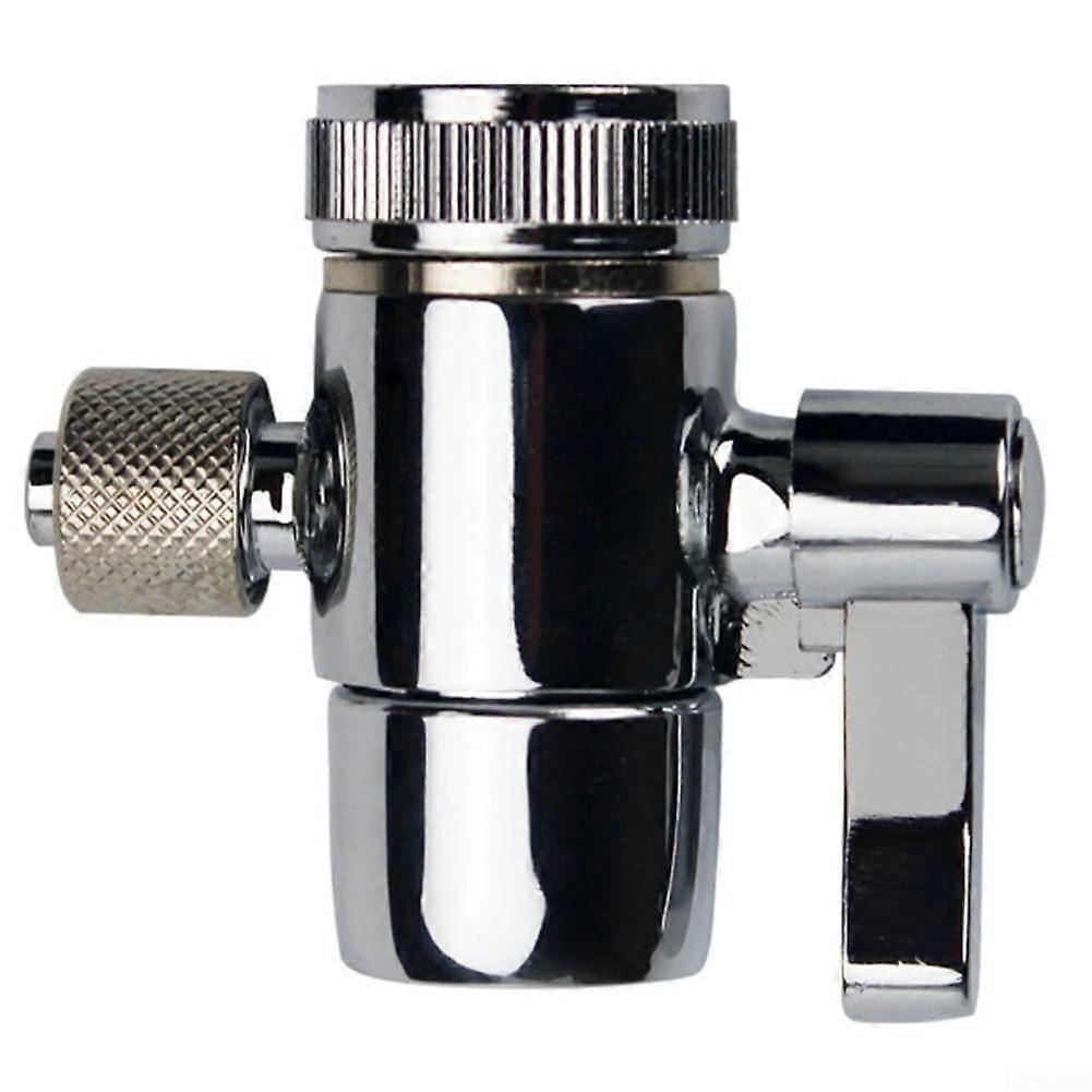 Sink diverter valve, compatible with standard faucets for 14 RO tubes