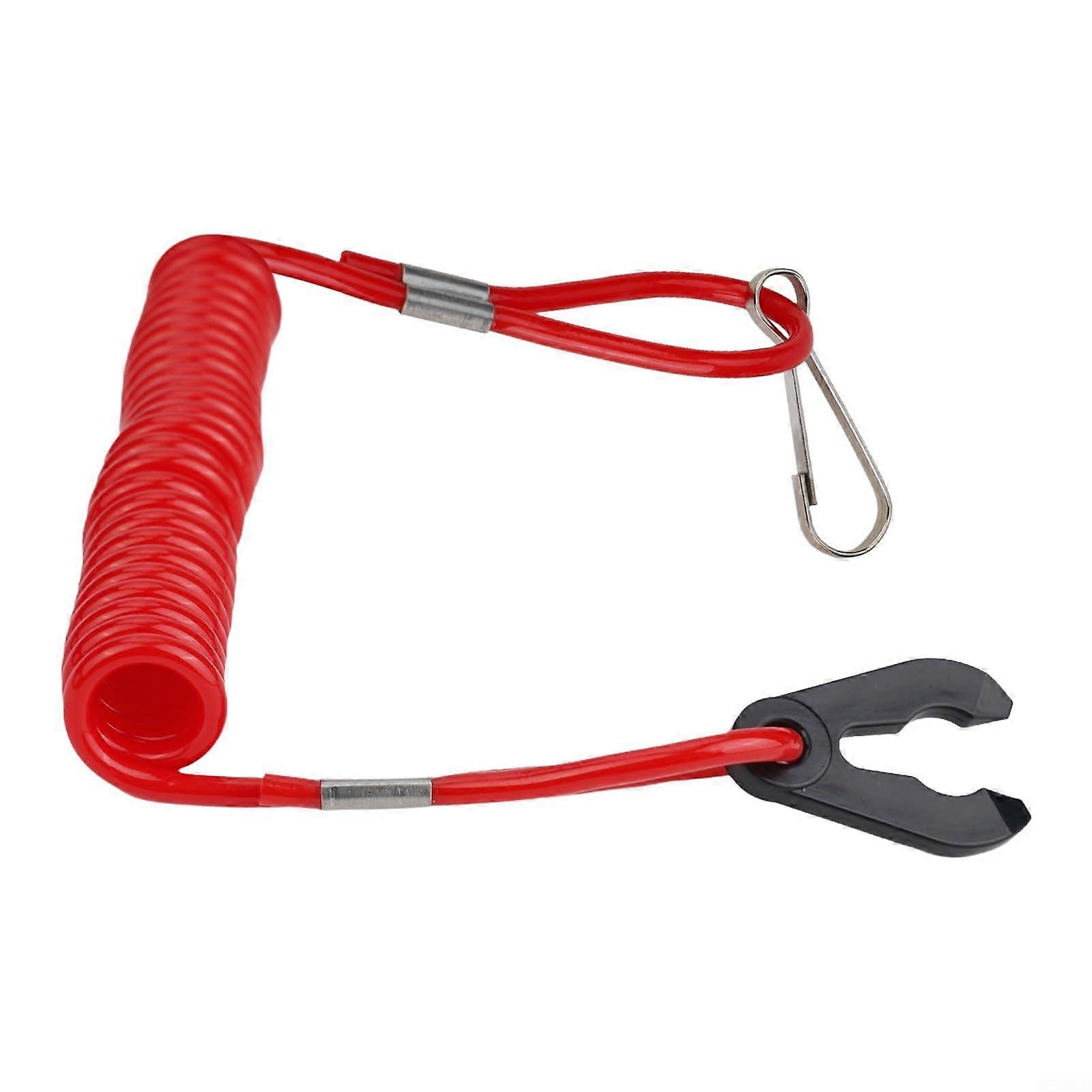 Key Lanyard for Mercury Motors, Mercury Outboard Compatible, Durable Nylon, Adjustable Length, Quick Clip