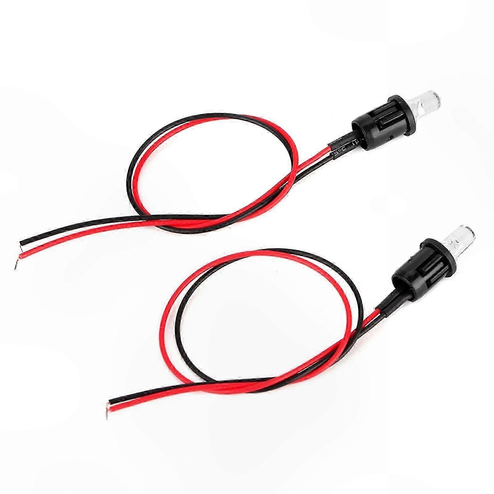 DC 12V LED Flashing Dashboard Warning Light for Vehicles