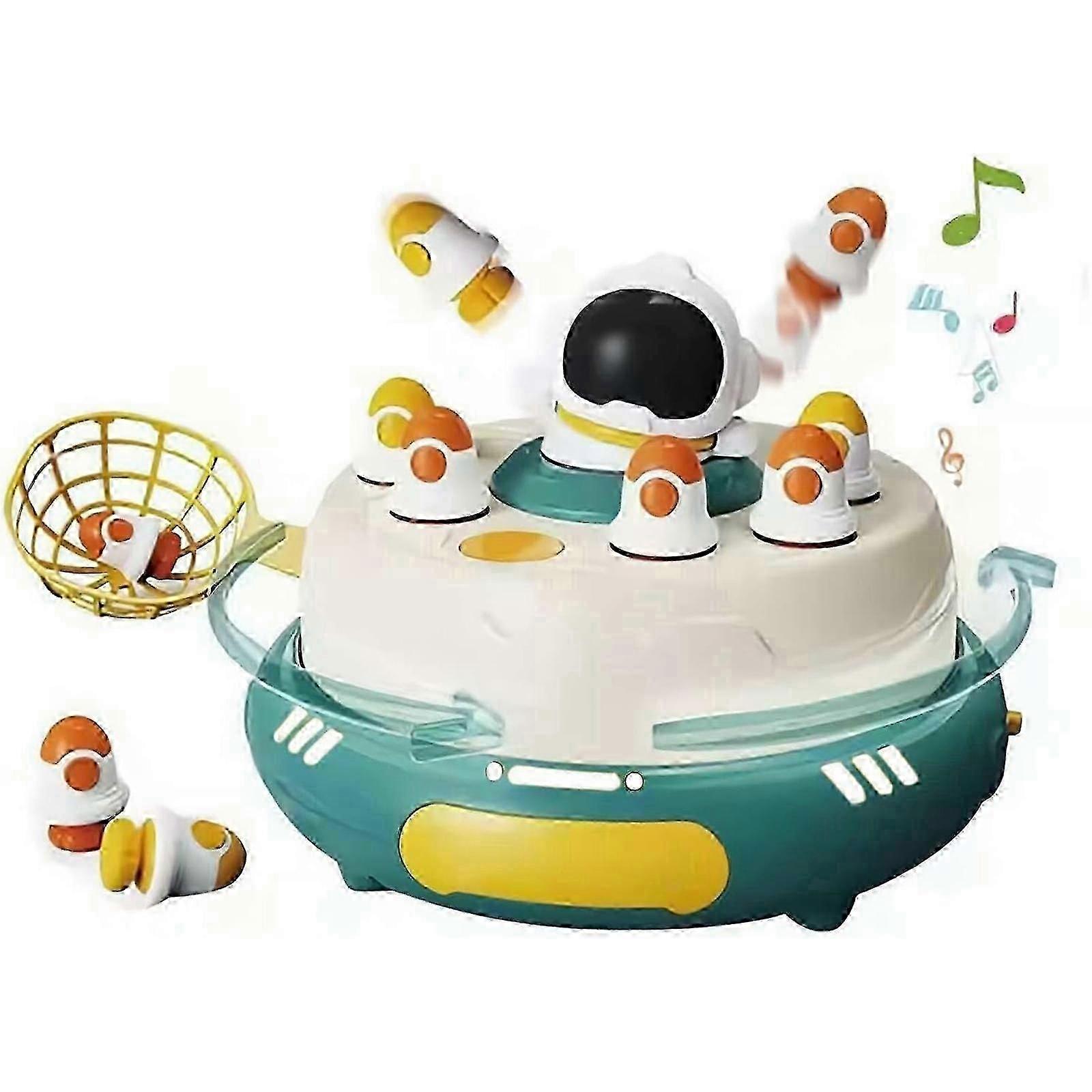 Kids Bouncing Rocket Launcher Game & Catcher Toy Focus Training Parent-child Interactive Toy Boys Girls STEM Learning & Skill Development