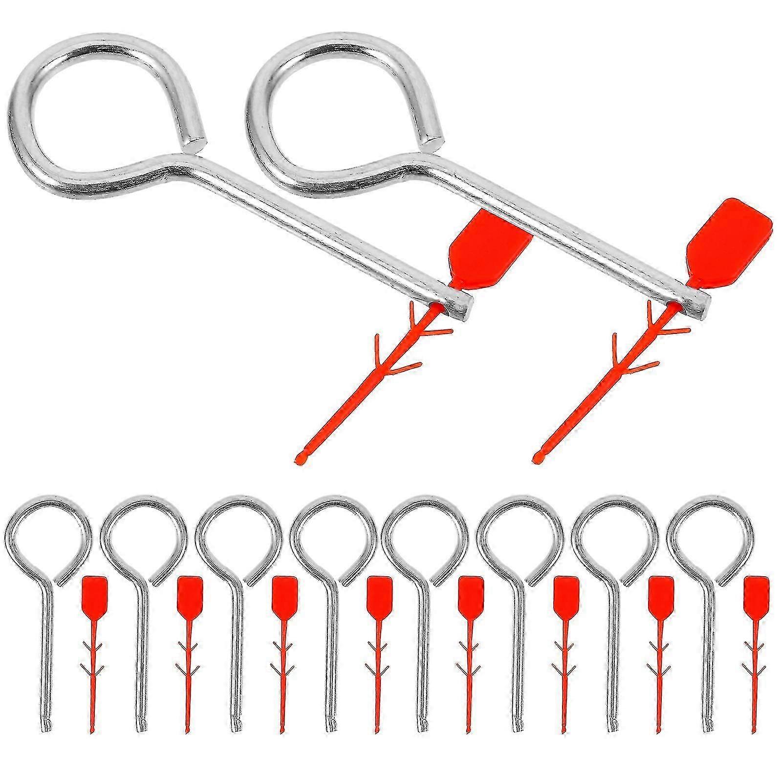 10buc Stingător de incendiu Pull Pins Fire Equipment Replacement Pin Lock Pins Fire Extinguisher Accesorii