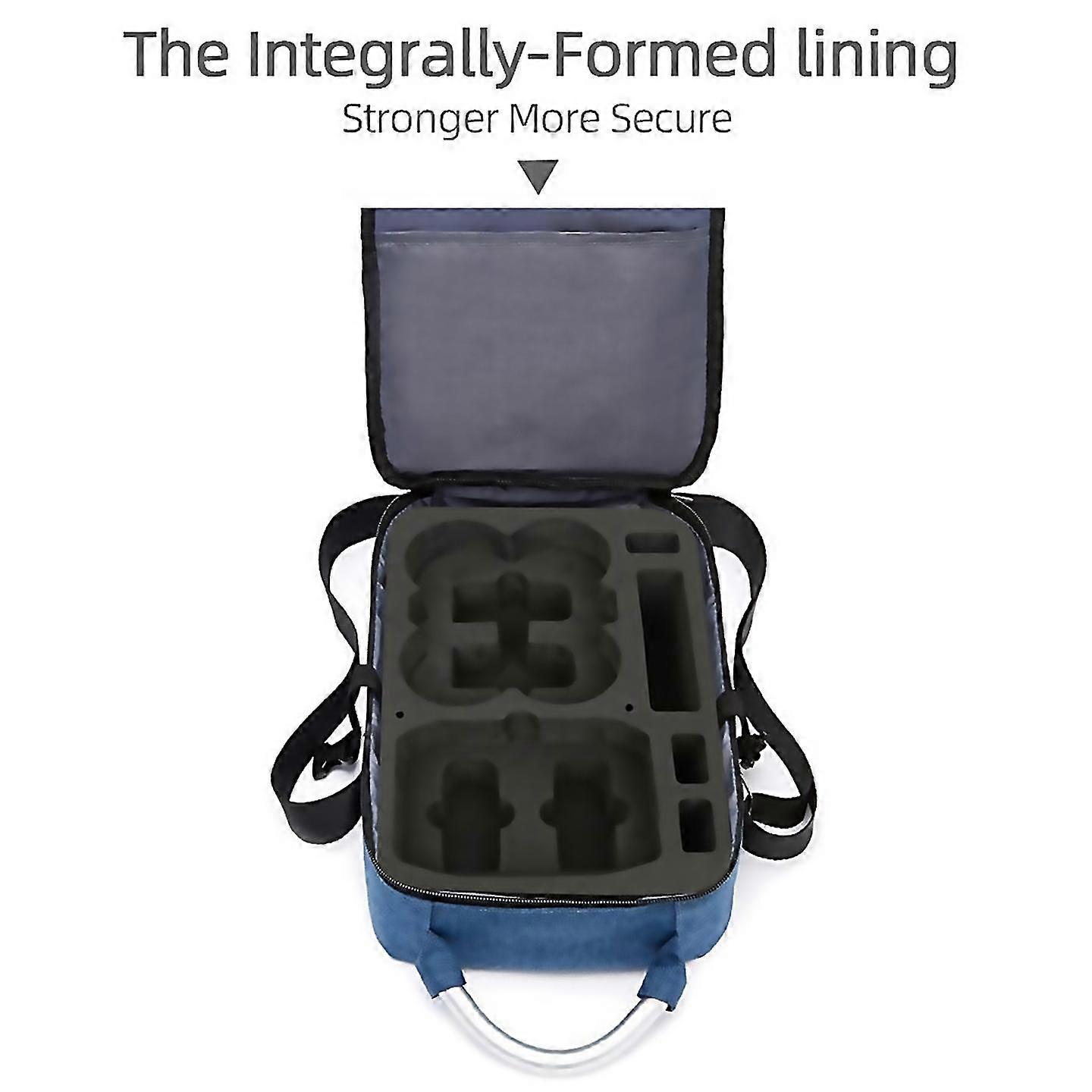 For Carrying Case Singleshoulder Bag Waterproof Sotrage Bag Blue