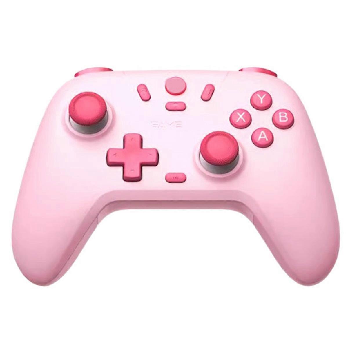 T4 Lite Wireless Controller Gamepad with Hall Effect Sensor for IOS Android PC Pink