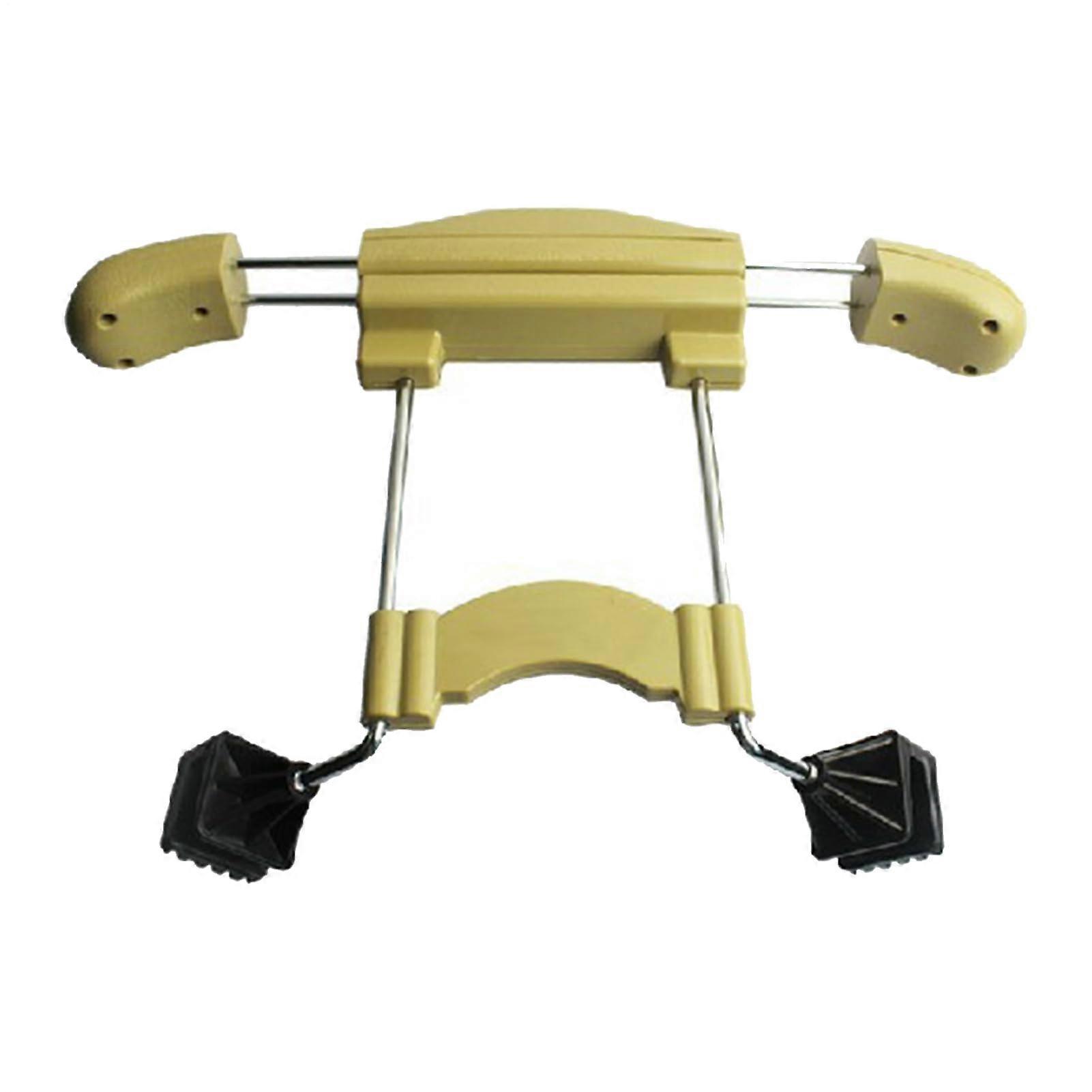 Car Suit Hanger Portable Retractable Vehicle Clothes Hanger Beige Flexible Headrest Hanger for Multiple Car Models