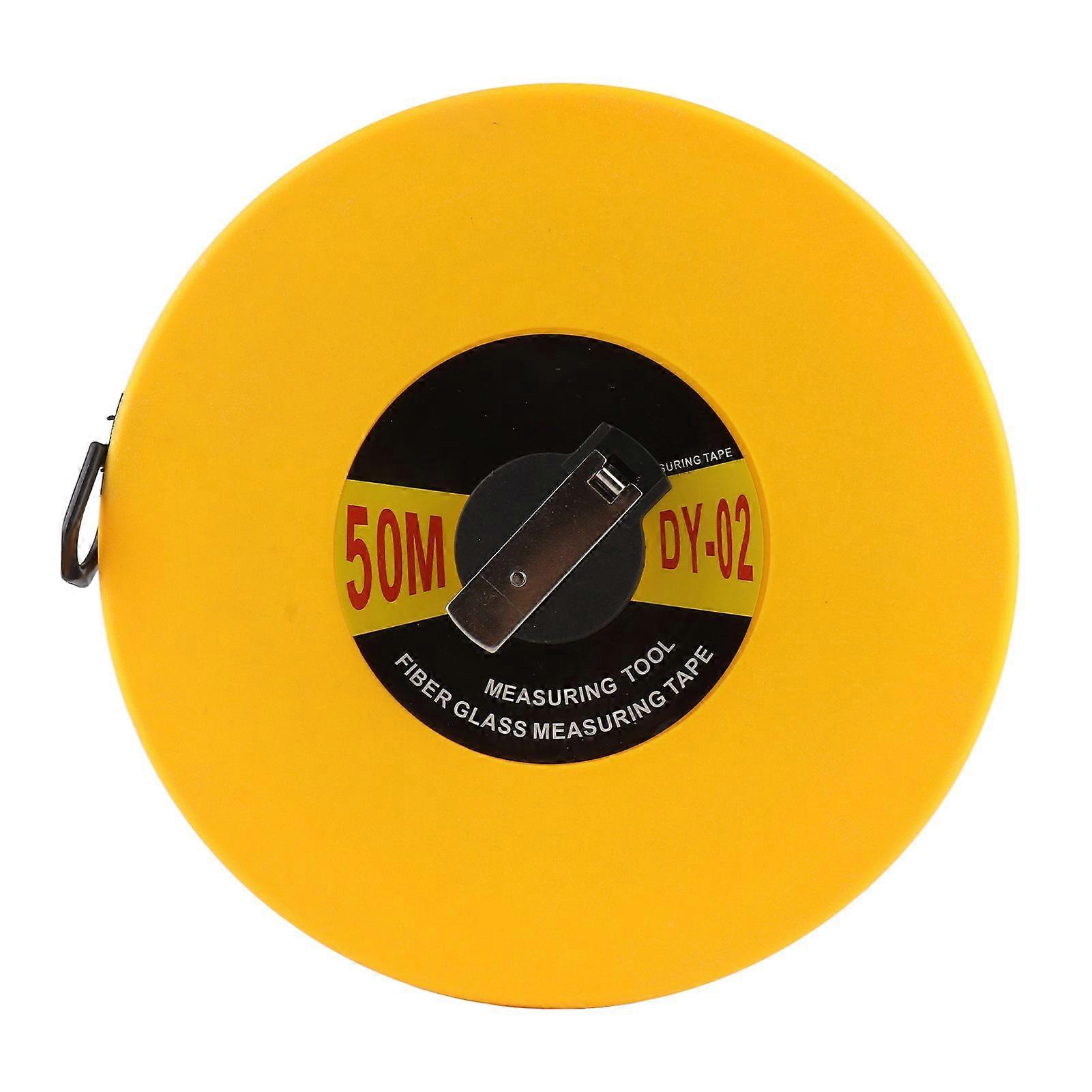 50 Meters Fibreglass Measuring Ruler Long Tape Measure Tools