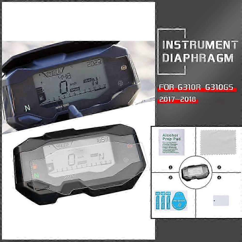 Motorcycle Instrument Dashboard Cluster Scratch Protection Film Scr...