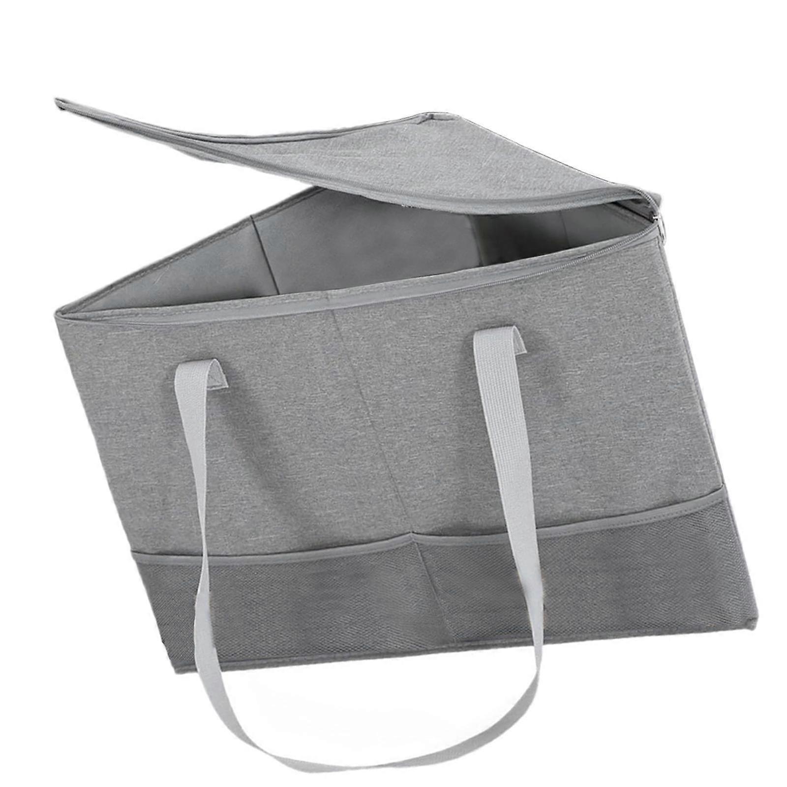 Clothes Hanger Organizer Compact Triangle Storage Bin for Bedroom Dorm Dolls