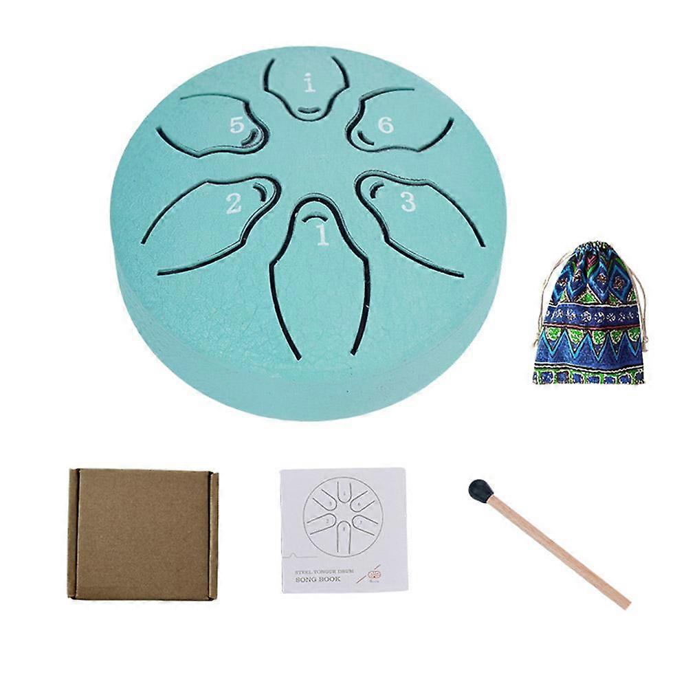 Ethereal Drum – Mini Steel Tongue Drum for Healing Sound