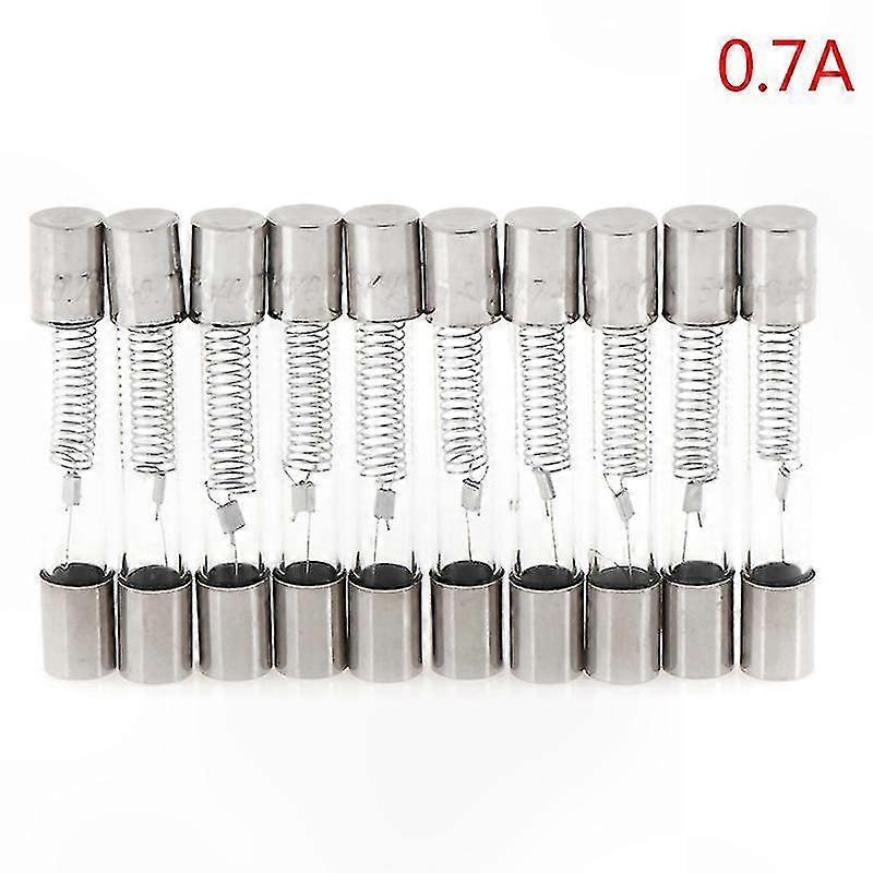 10 Pack High Voltage Microwave Oven Fuse 5kV 0.65A-0.9A Replacement HFMQV-Compatible