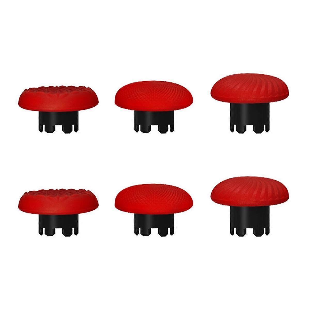 Replacement Joysticks Cap for Edge Game Console Joystick Triggers Buttons for Edge Red