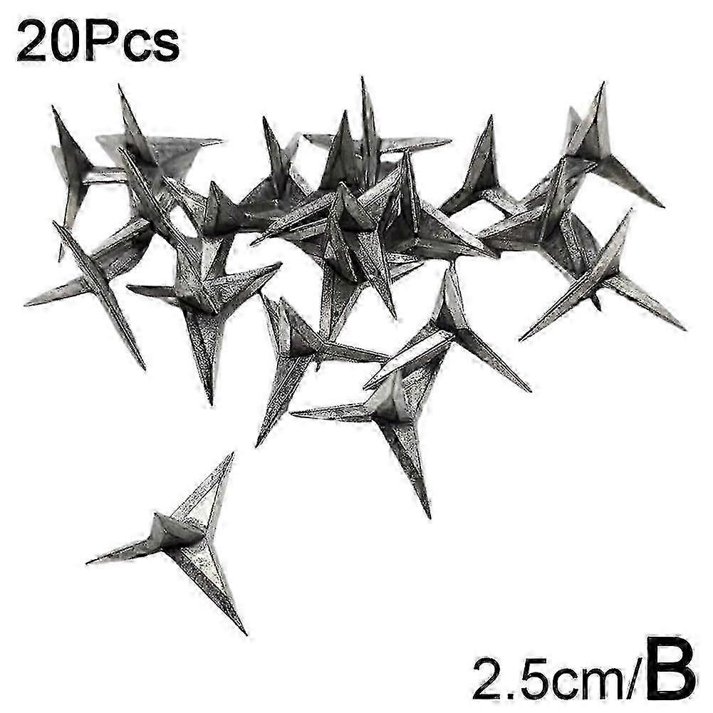 Antirrobo Clavos de reparación de neumáticos Neumático Pinchazo de neumático Clavo triangular Vehículo de coche-2025-ss