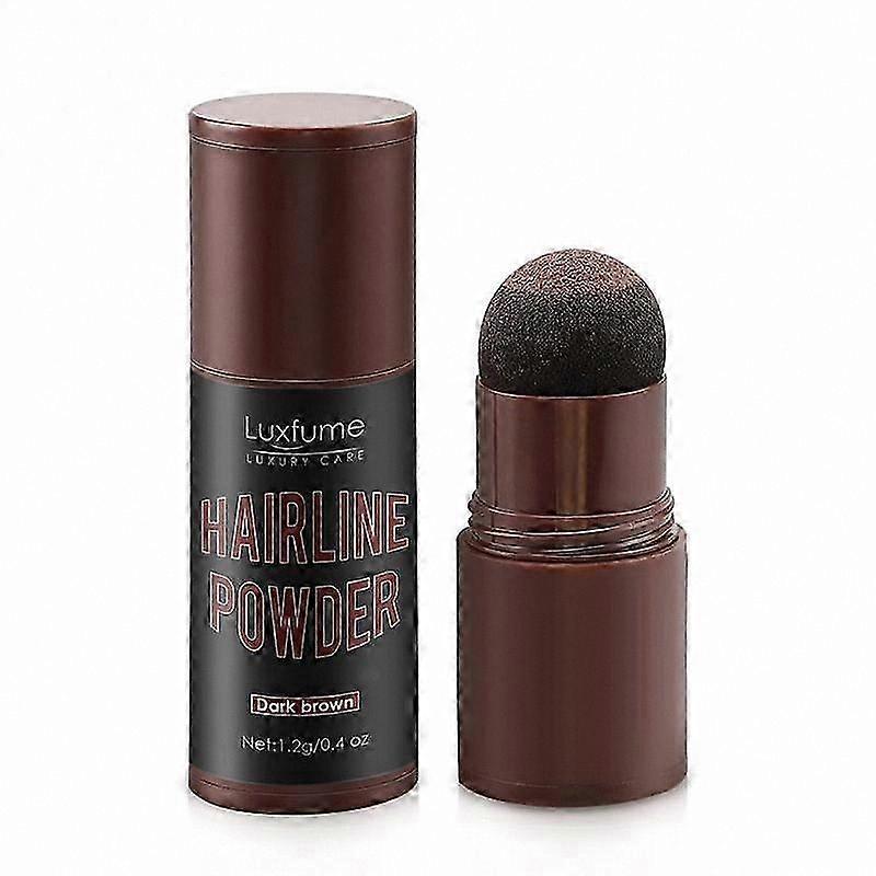 Waterproof Hair Shadow Stick with Black & Brown Coverage for Edges and Eyebrows