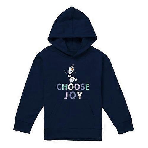Frozen Childrens/Kids Choose Joy Olaf Pullover Hoodie