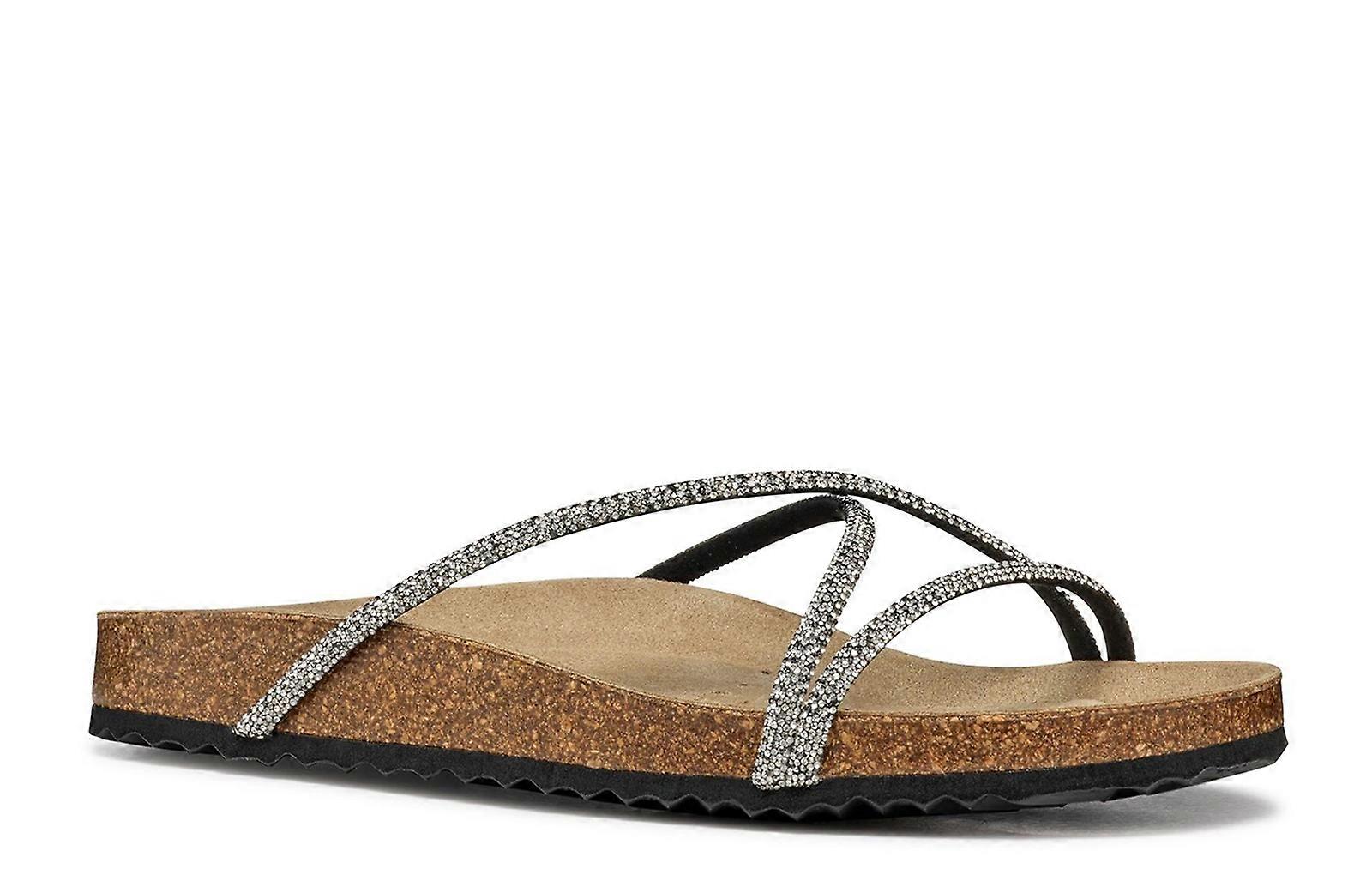 Geox D Brionia R Sandals Black/Silver