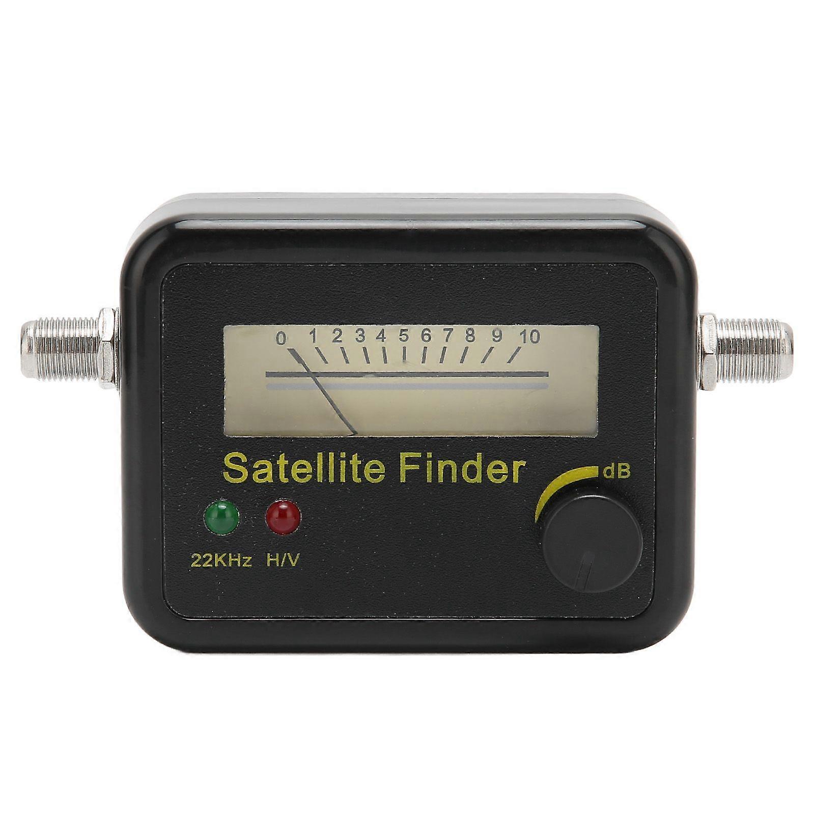 Satellite Signal Detector Professional Sensitive Compact TV Antenna Signal Strength Meter with LCD Display