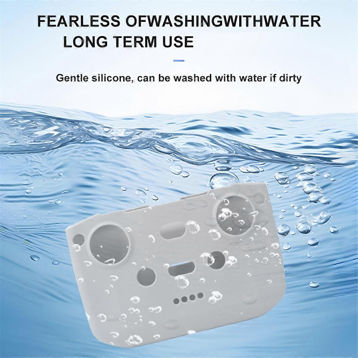 Anti-Drop Silicone Sleeve for RC-N1/N2/N3 Case Shockproof Gray