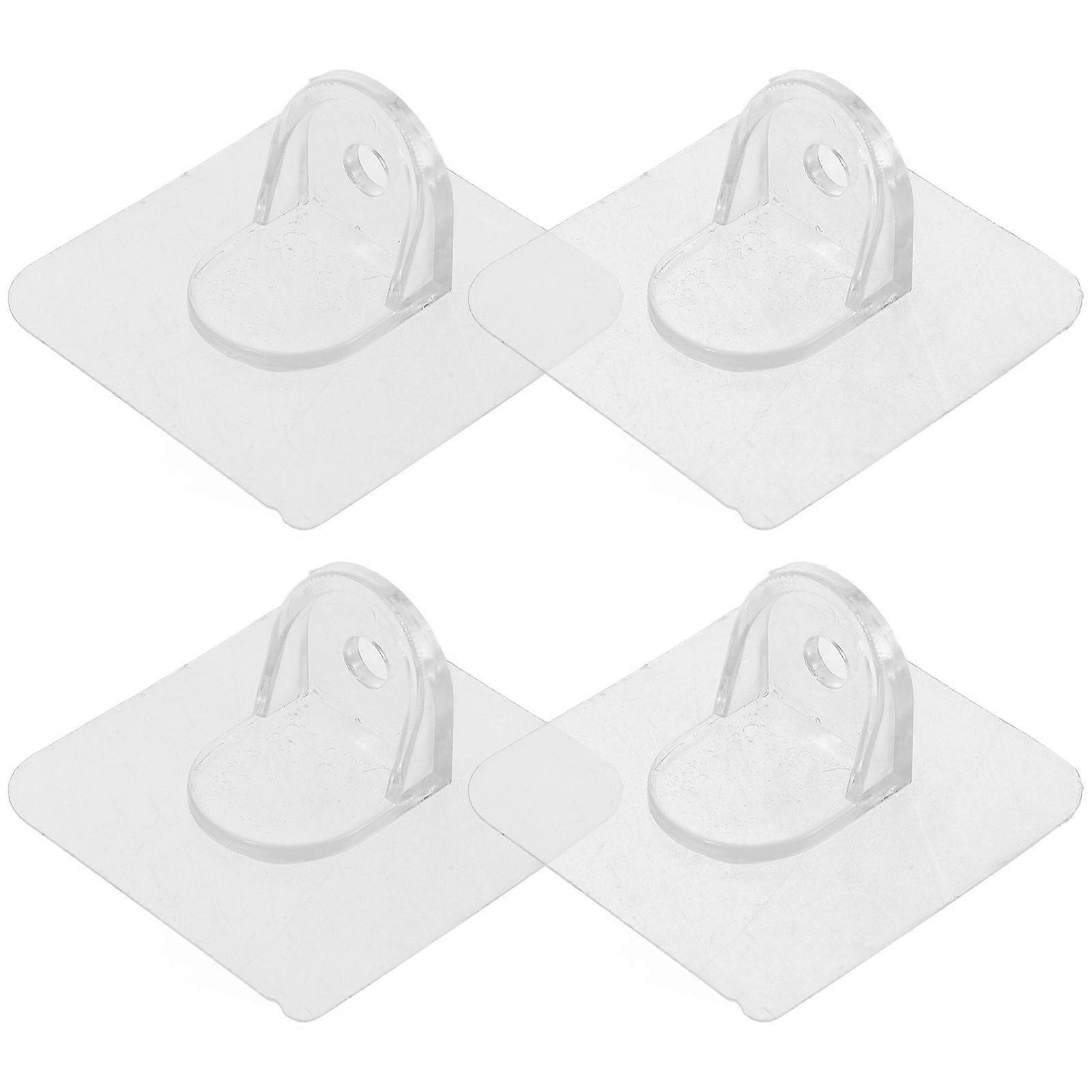 Infant Playpen Adhesive Stabilizer for Toddler Fence Base 4Pcs Plastic Fixing