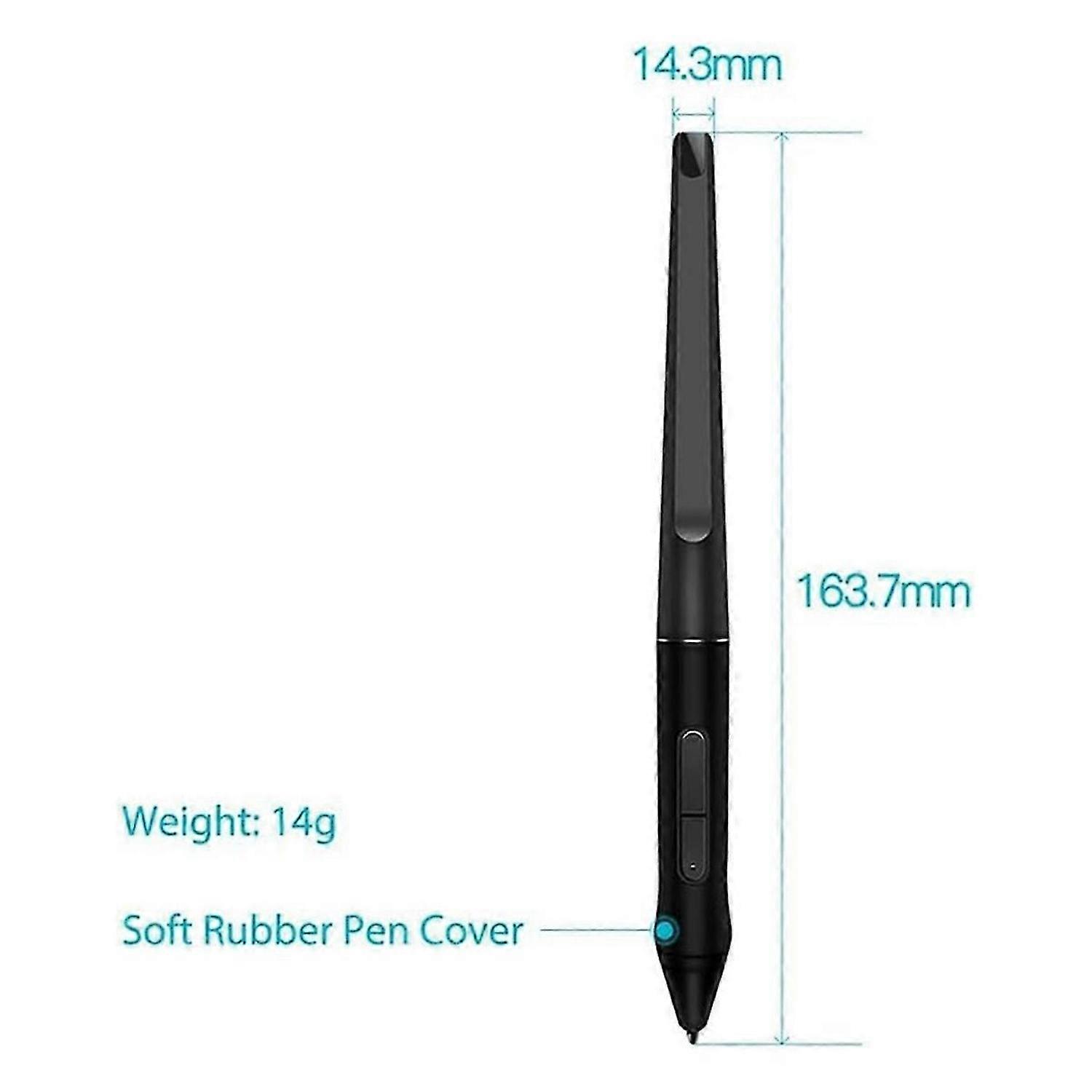 PW500 Stylus Pen for KAMVAS Pro 22 Inspiroy Q11K V2 Q620M